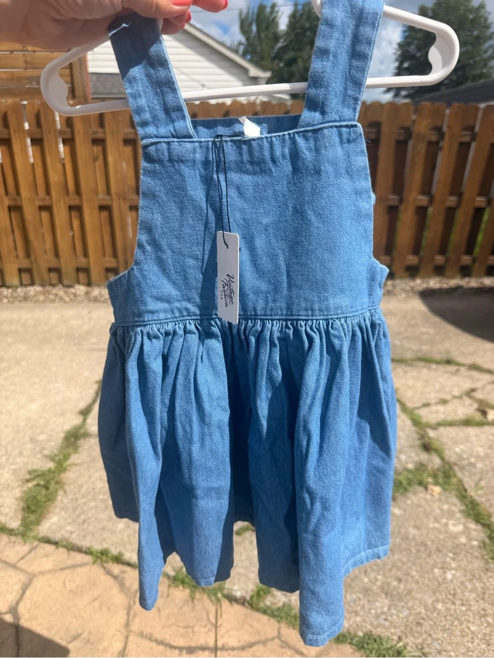 Vintage Denim 2t Giraffe Dress